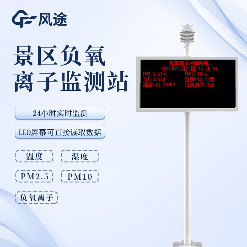 負氧離子在線監(jiān)測儀：從參數(shù)監(jiān)測到遠程管理，多場景適配的監(jiān)測設備